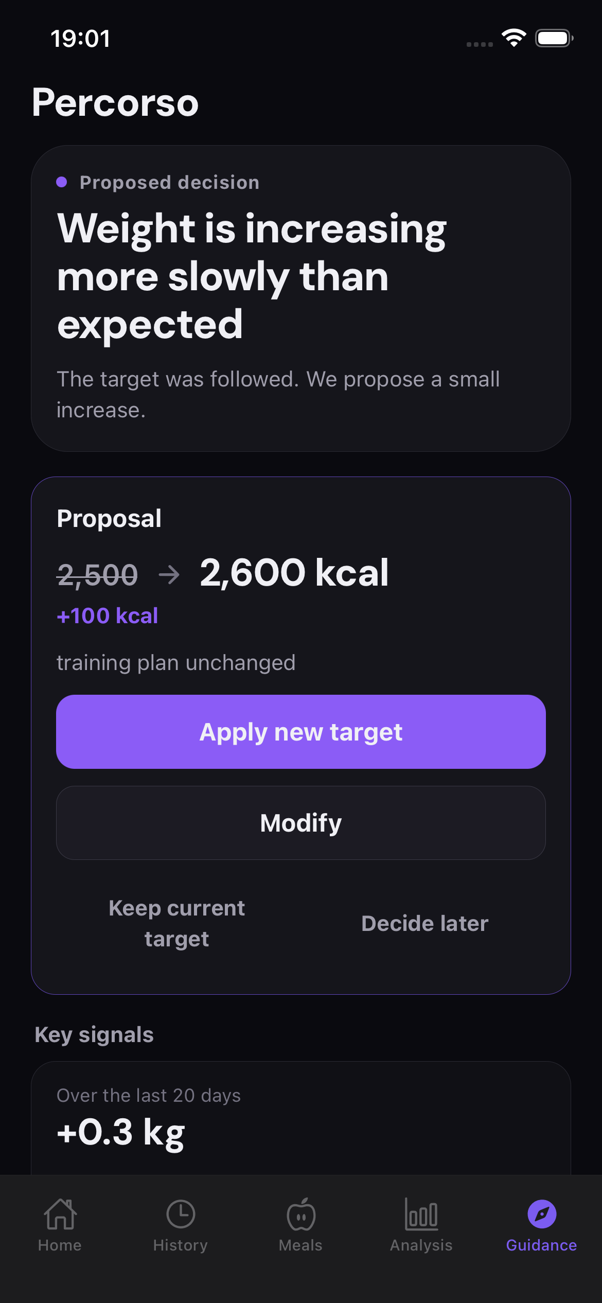 A decision proposed by GREDUP Guidance
